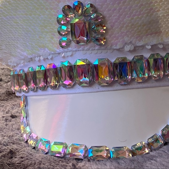 Jeweled Mermaid Captain Hat - Picture 9 of 10